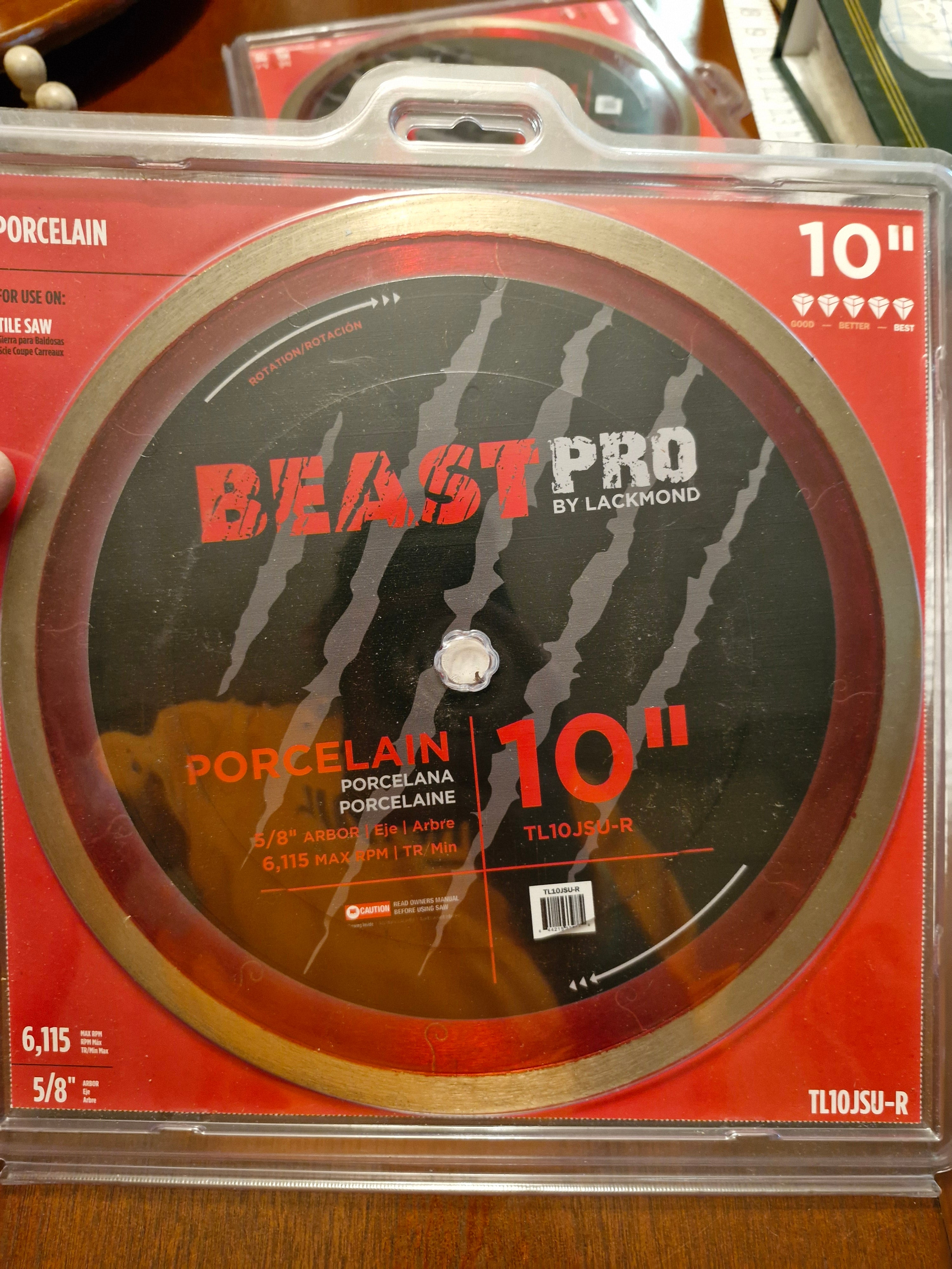 Beast Pro Reinforced Rim (Unrealeased) 10' TL10JSU-R 5/8" arbor
